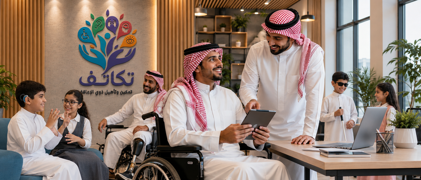 جمعية تكاتف لتمكين وتأهيل ذوي الإعاقة